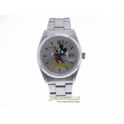Rolex Oysterdate Precision ref. 6694 Silver Dial Mickey Mouse